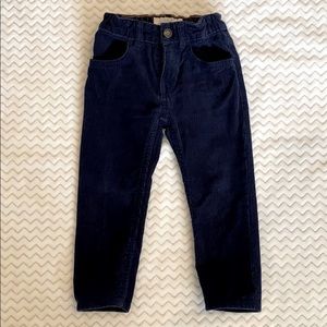 H&M Navy Corduroy Pants